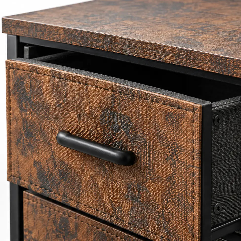 Rustic Brown 6-Drawer Dresser — gallery detail